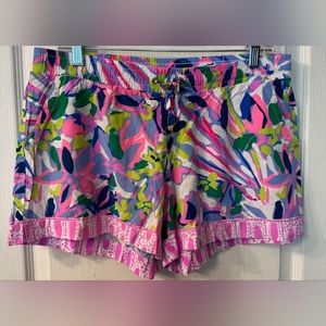 Lilly Pulitzer | Katia Shorts Havin a Blast Stretch Rayon Lightweight